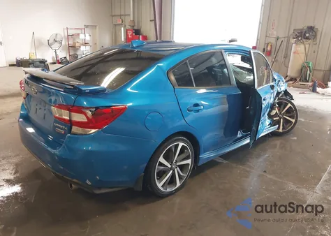 2022 Subaru Impreza Sport из США, поврежденный, VIN 4S3GKAL65N3608150